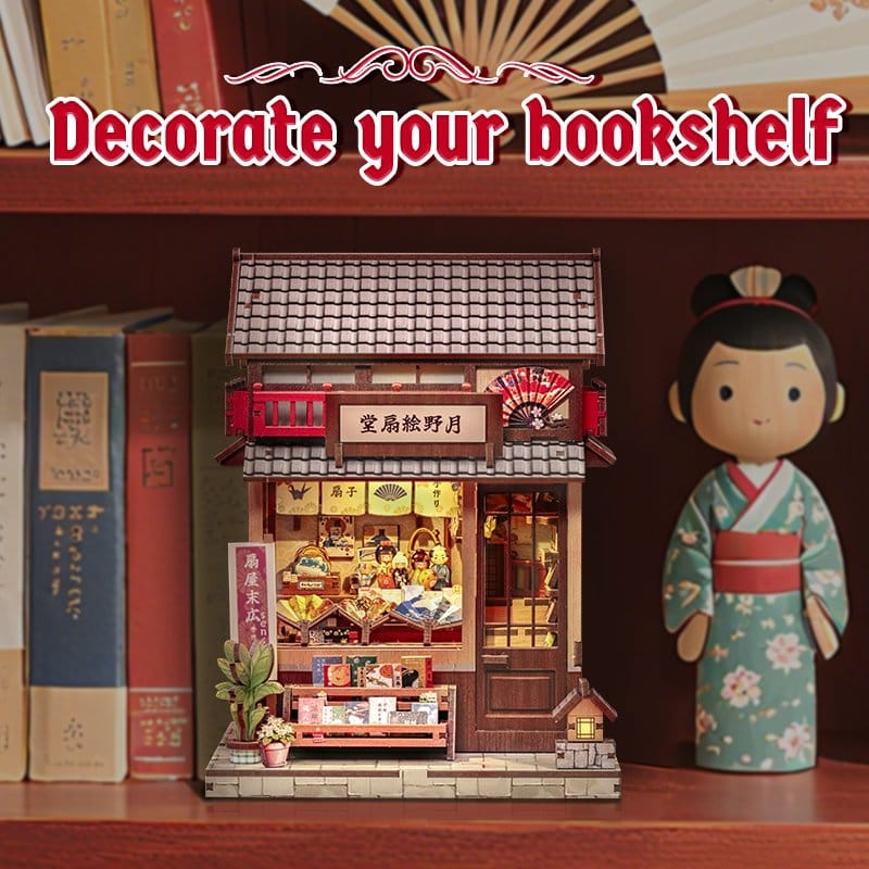 CuteBee Miniature House Model Kit Tsukino Eogi-dou 19 x 14 cm | Makochan