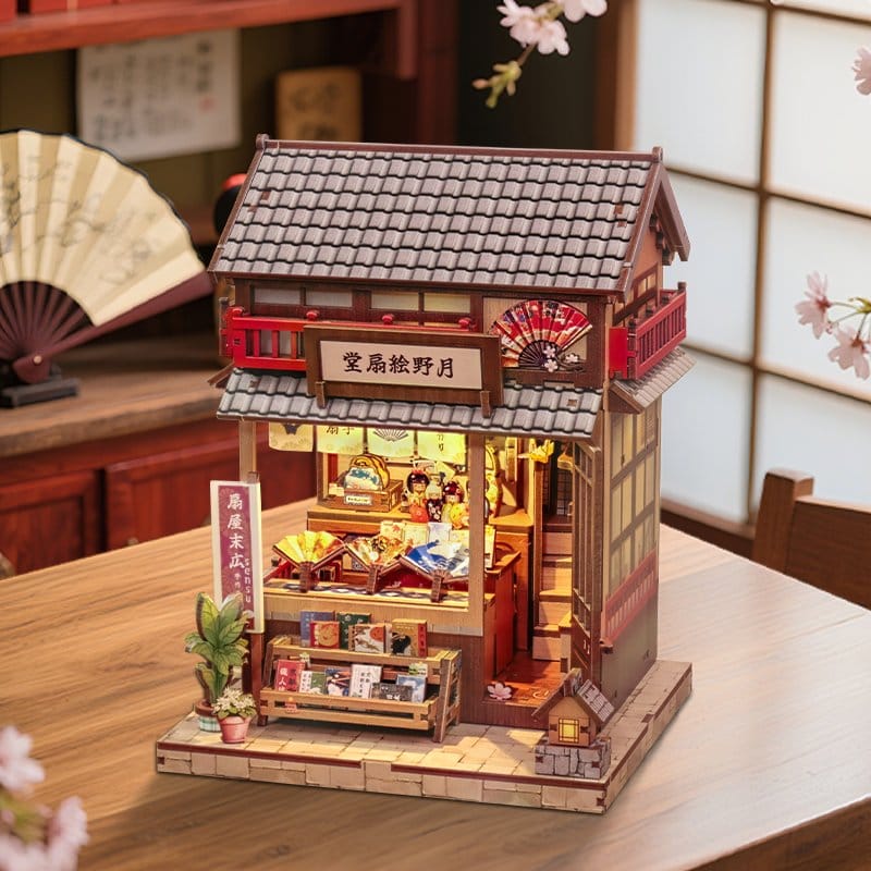 CuteBee Miniature House Model Kit Tsukino Eogi-dou 19 x 14 cm | Makochan