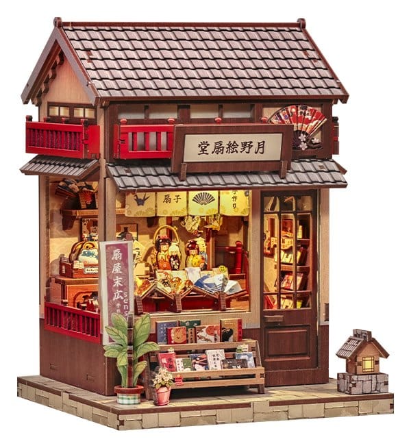 CuteBee Miniature House Model Kit Tsukino Eogi-dou 19 x 14 cm | Makochan