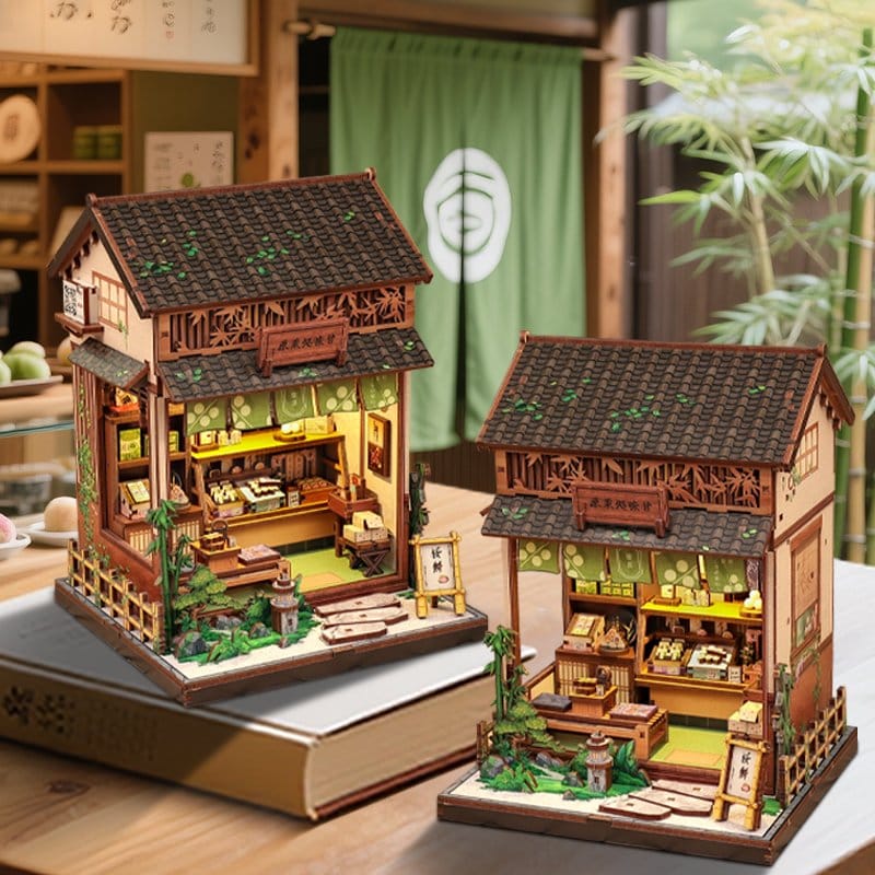 CuteBee Miniature House Model Kit Kanmi-dokoro Kurihara 19 x 15 cm | Makochan