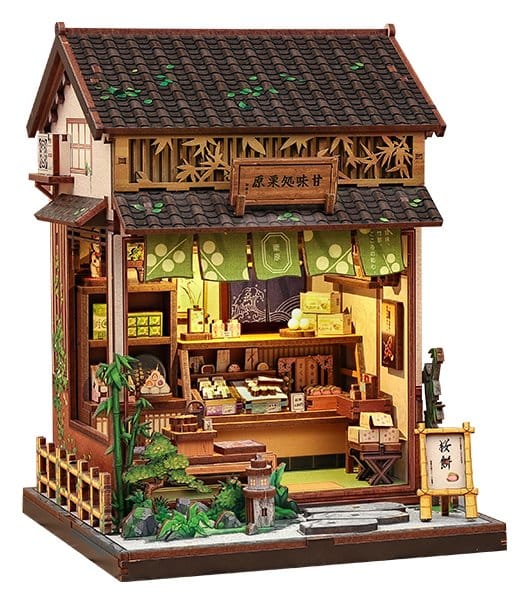 CuteBee Miniature House Model Kit Kanmi-dokoro Kurihara 19 x 15 cm | Makochan