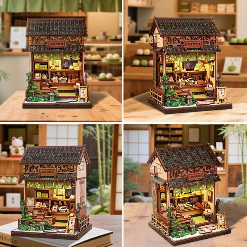 CuteBee Miniature House Model Kit Kanmi-dokoro Kurihara 19 x 15 cm | Makochan