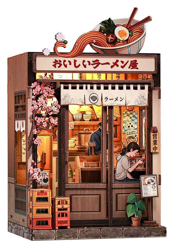 CuteBee Miniature House Model Kit Oishii Kyoto 22 x 13 cm | Makochan