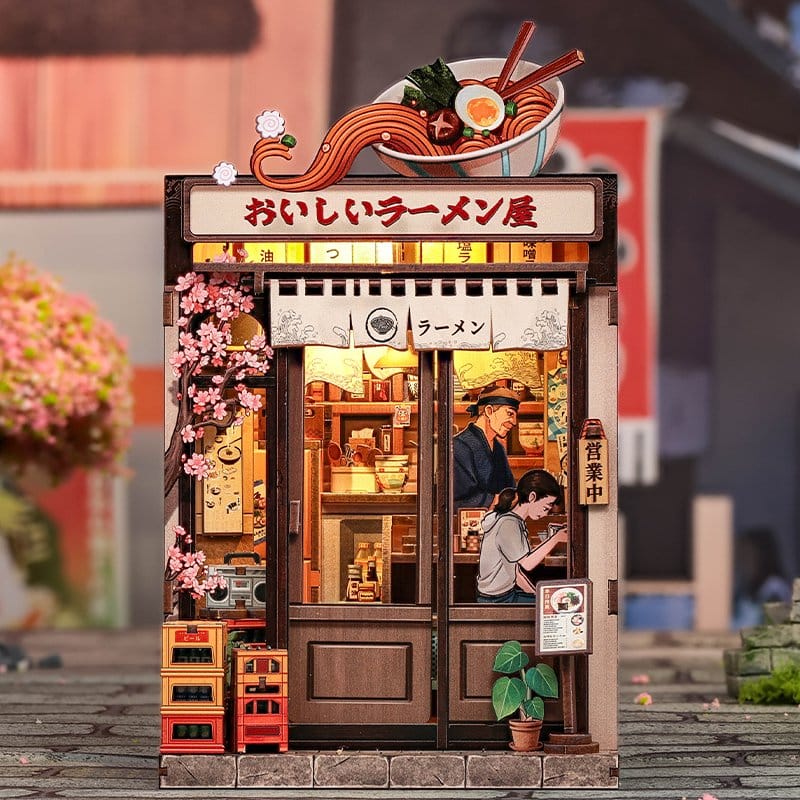 CuteBee Miniature House Model Kit Oishii Kyoto 22 x 13 cm | Makochan