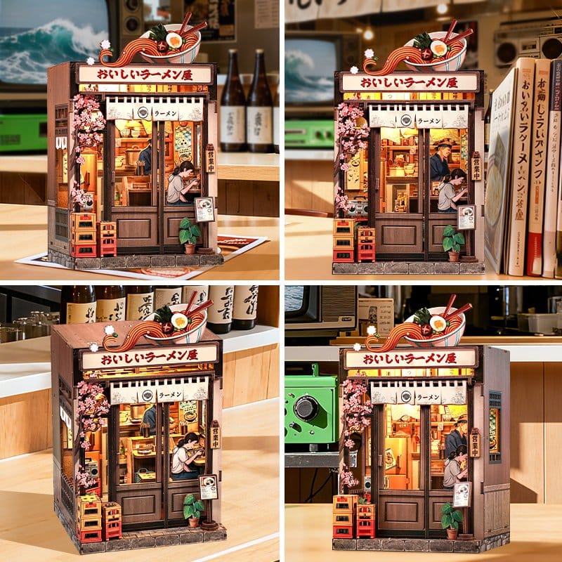 CuteBee Miniature House Model Kit Oishii Kyoto 22 x 13 cm | Makochan