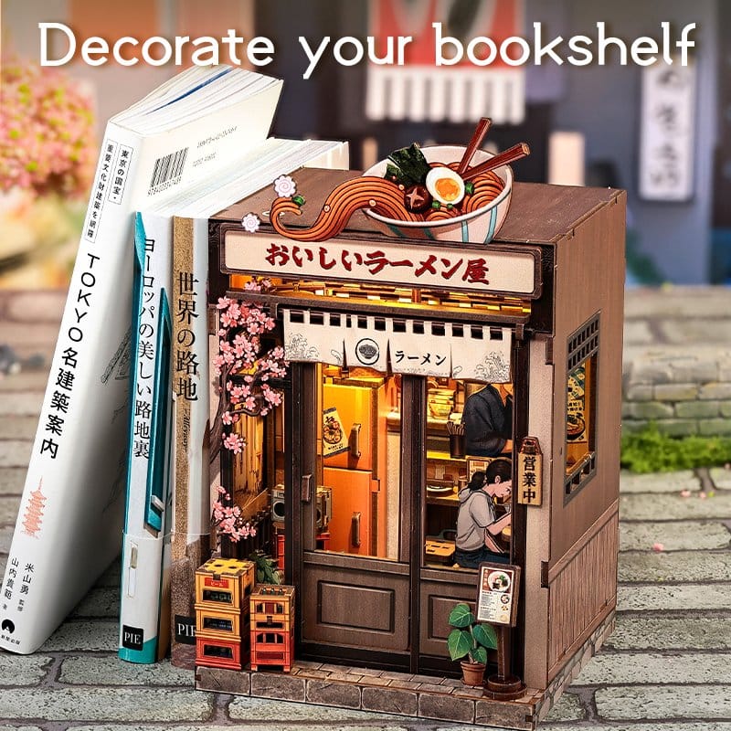 CuteBee Miniature House Model Kit Oishii Kyoto 22 x 13 cm | Makochan