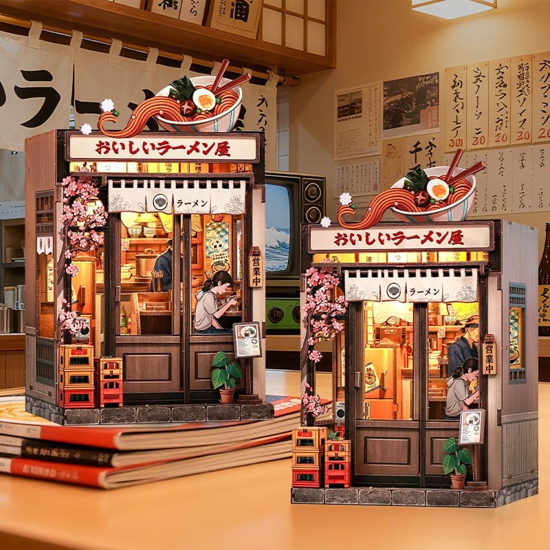CuteBee Miniature House Model Kit Oishii Kyoto 22 x 13 cm | Makochan