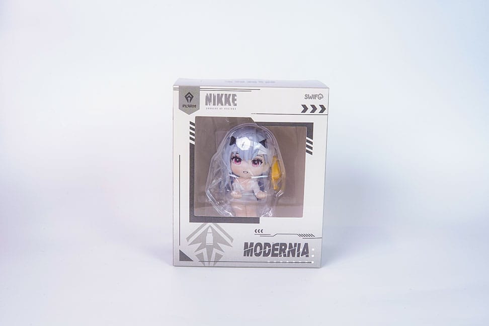 ClawsUp Goddess of Victory: Nikke Cup Noodle Holder PVC Statue Modernia 8 cm | Makochan