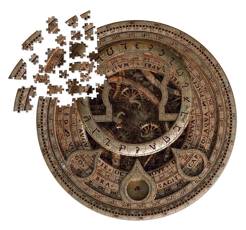 Dark Horse Uncharted Jigsaw Puzzle Cipher Disk Circular Deluxe (500 pieces) | Makochan