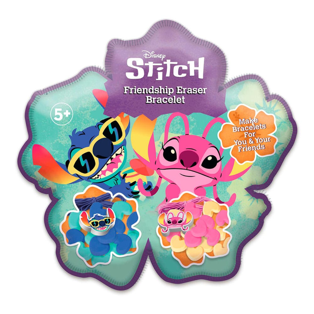 CyP Brands Lilo & Stitch Friendship-Eraser-Bracelets Display (12) | Makochan