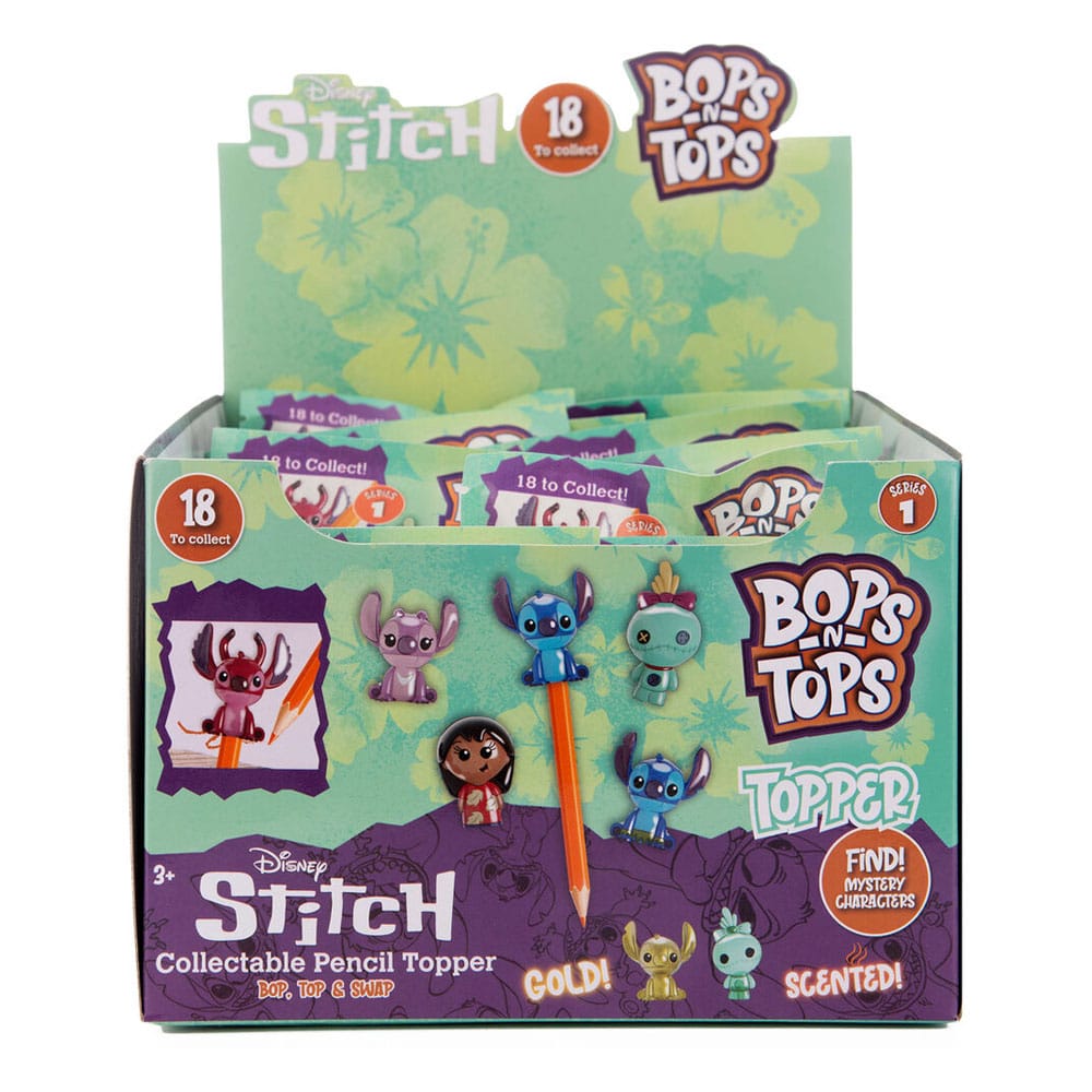CyP Brands Lilo & Stitch Bops & Tops Toppers Display (12) | Makochan