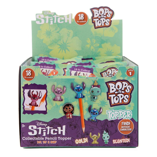 CyP Brands Lilo & Stitch Bops & Tops Toppers Display (12) | Makochan