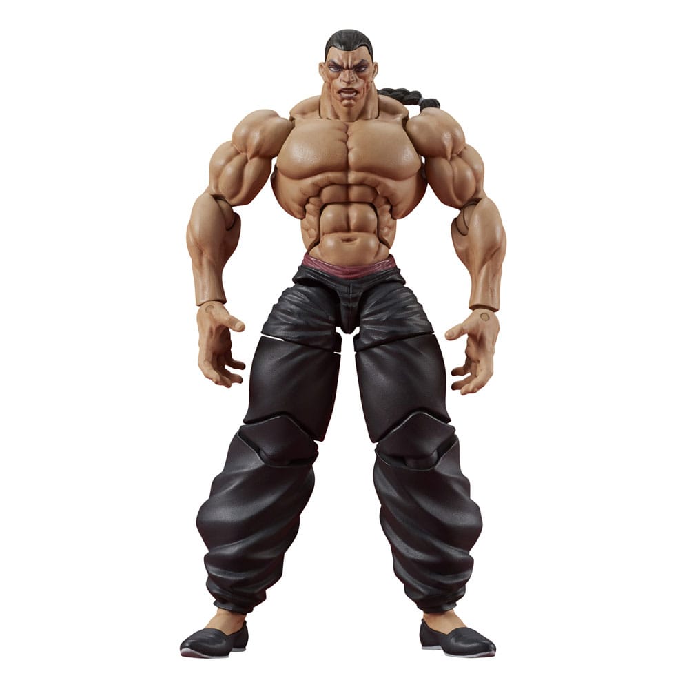 Digism Baki Hanma Digaction Action Figure Retsu Kaioh 7 cm | Makochan