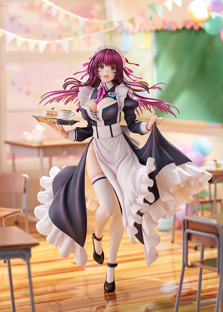 DMM Factory Hanikami Kanojo PVC Statue 1/6 Maid Maison Neru Shizuki Illustration by Piromizu 28 cm | Makochan