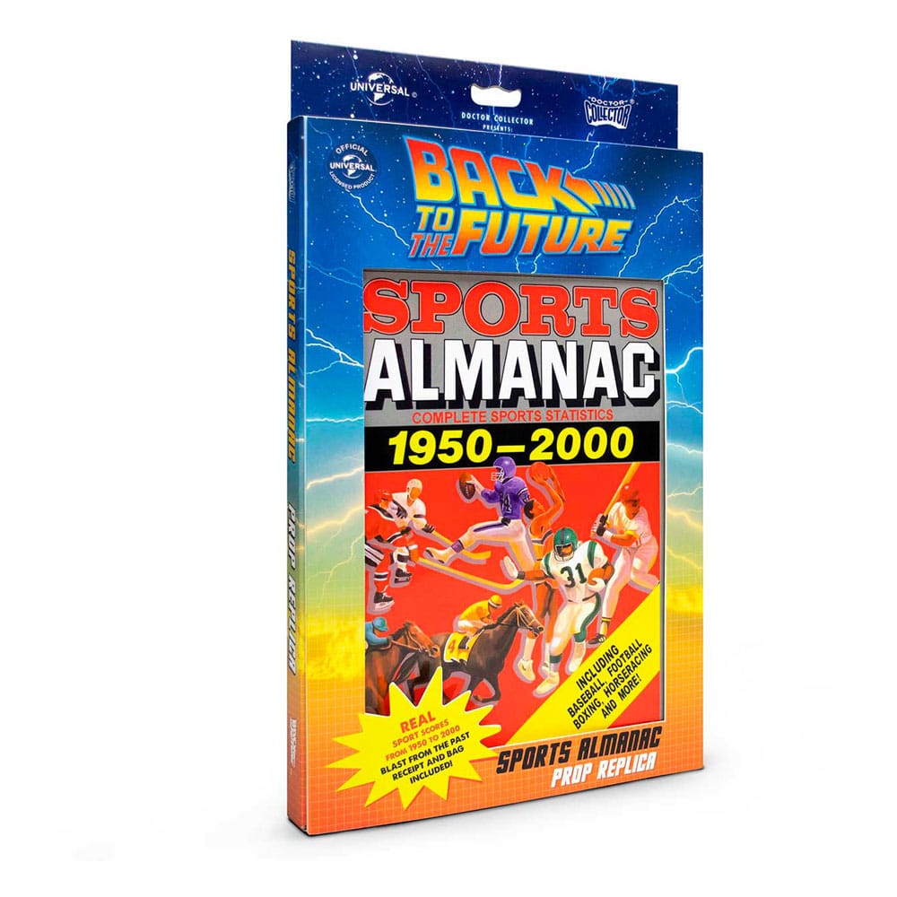 Doctor Collector Back To The Future Prop Replica 1/1 Sports Almanac - Severely damaged packaging | Makochan