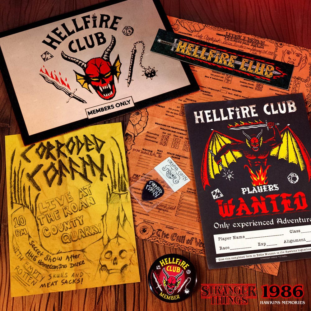 Doctor Collector Stranger Things Hawkins Memories Kit Vecna´s Course Limited Edition | Makochan