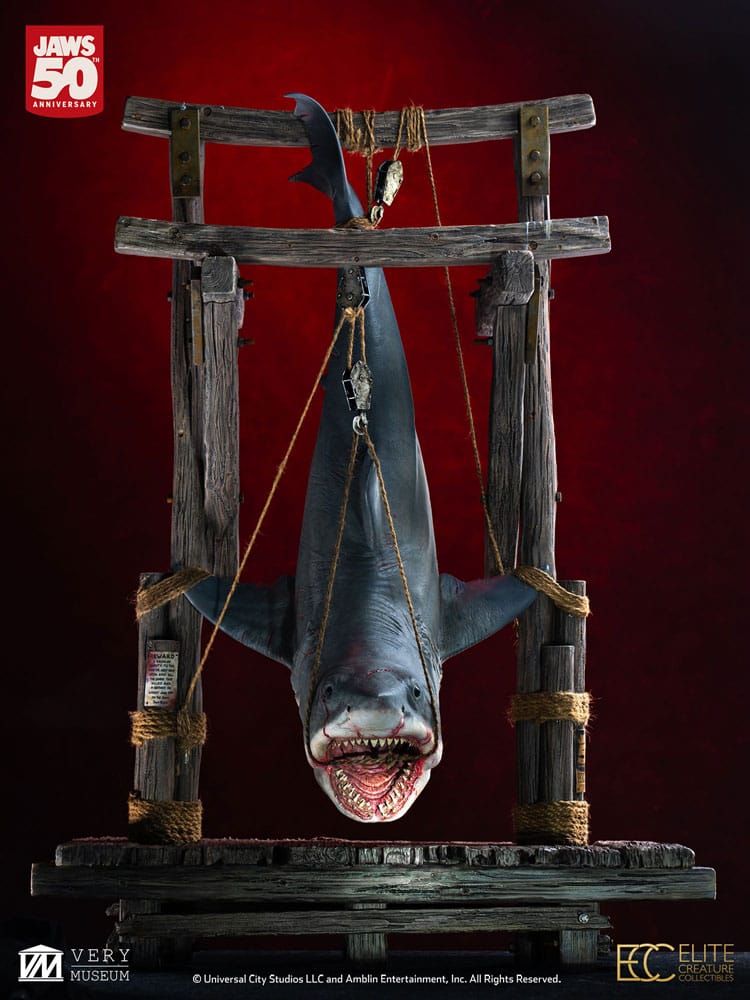 Elite Creature Collectibles Jaws Maquette 1/12 Jaws 76 cm | Makochan