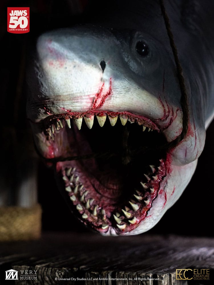 Elite Creature Collectibles Jaws Maquette 1/12 Jaws 76 cm | Makochan