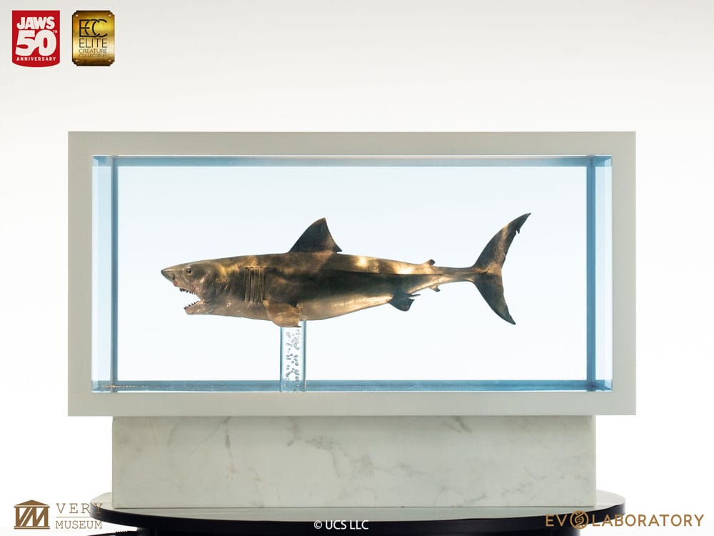 Elite Creature Collectibles Jaws Maquette 1/18 Jaws Bronze 60 cm | Makochan