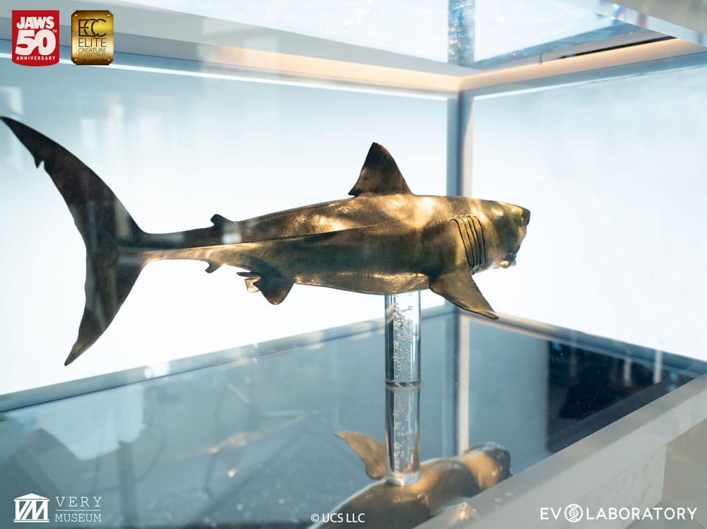 Elite Creature Collectibles Jaws Maquette 1/18 Jaws Bronze 60 cm | Makochan