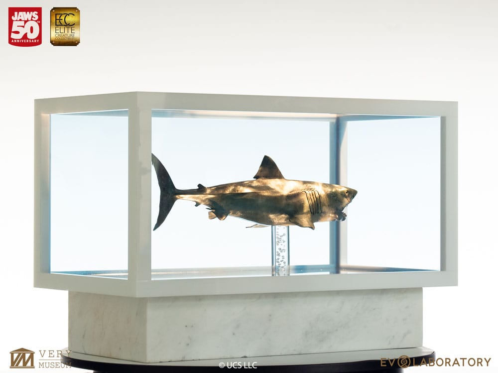 Elite Creature Collectibles Jaws Maquette 1/18 Jaws Bronze 60 cm | Makochan