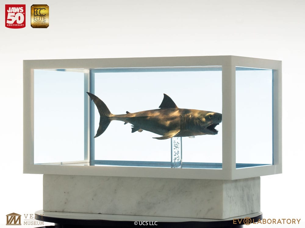 Elite Creature Collectibles Jaws Maquette 1/18 Jaws Bronze 60 cm | Makochan