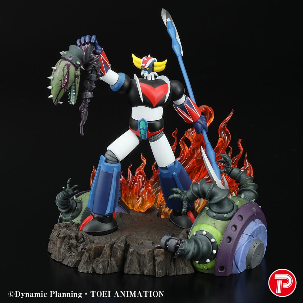 Plex Grendizer Scene Selection 01 PVC Statue Grendizer a cry of Victory 14 cm | Makochan