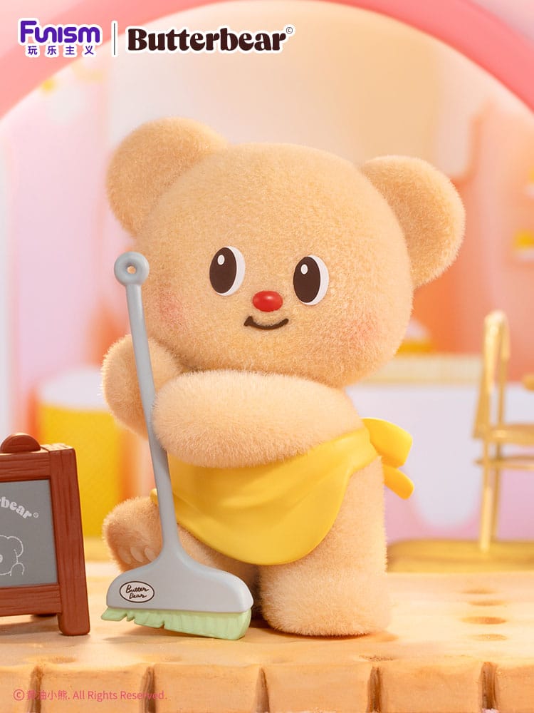 Funism Butterbear My Buttery Bakery Series Mini Figures 9 cm Display (8) | Makochan