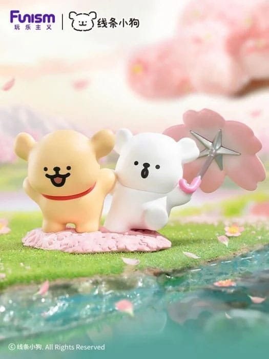 Funism Maltese Cherry Blossoms Series Mini Figures 10 cm Display (6) | Makochan