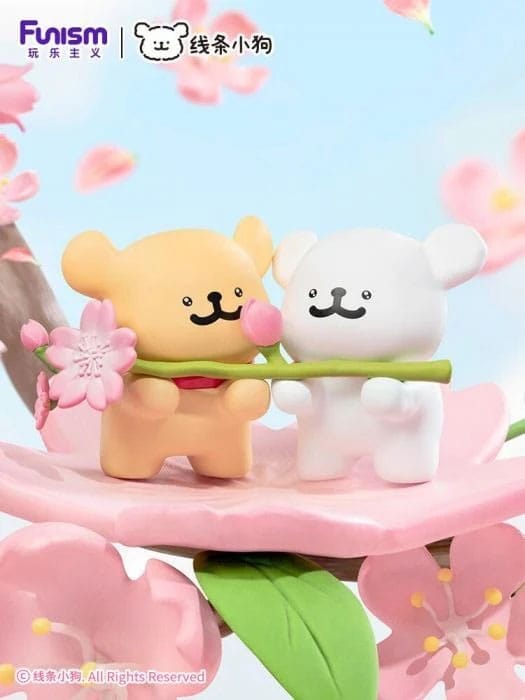 Funism Maltese Cherry Blossoms Series Mini Figures 10 cm Display (6) | Makochan