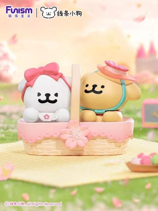 Funism Maltese Cherry Blossoms Series Mini Figures 10 cm Display (6) | Makochan