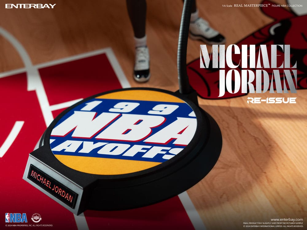 Enterbay NBA Collection Real Masterpiece Actionfigur 1/6 Michael Jordan I'm Back Edition Limited 30 cm | Makochan