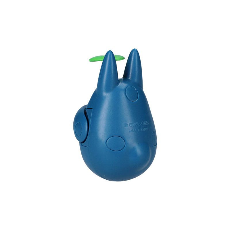 Semic My Neighbor Totoro Round Bottomed Figurine Mid Totoro with leaf 6 cm | Makochan