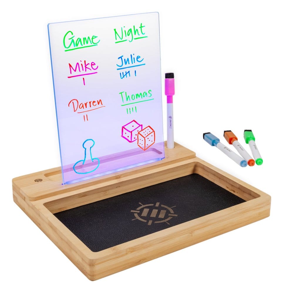 Enhance Enhance Tabletop LED Writing Board & Dice Tray Clear | Makochan