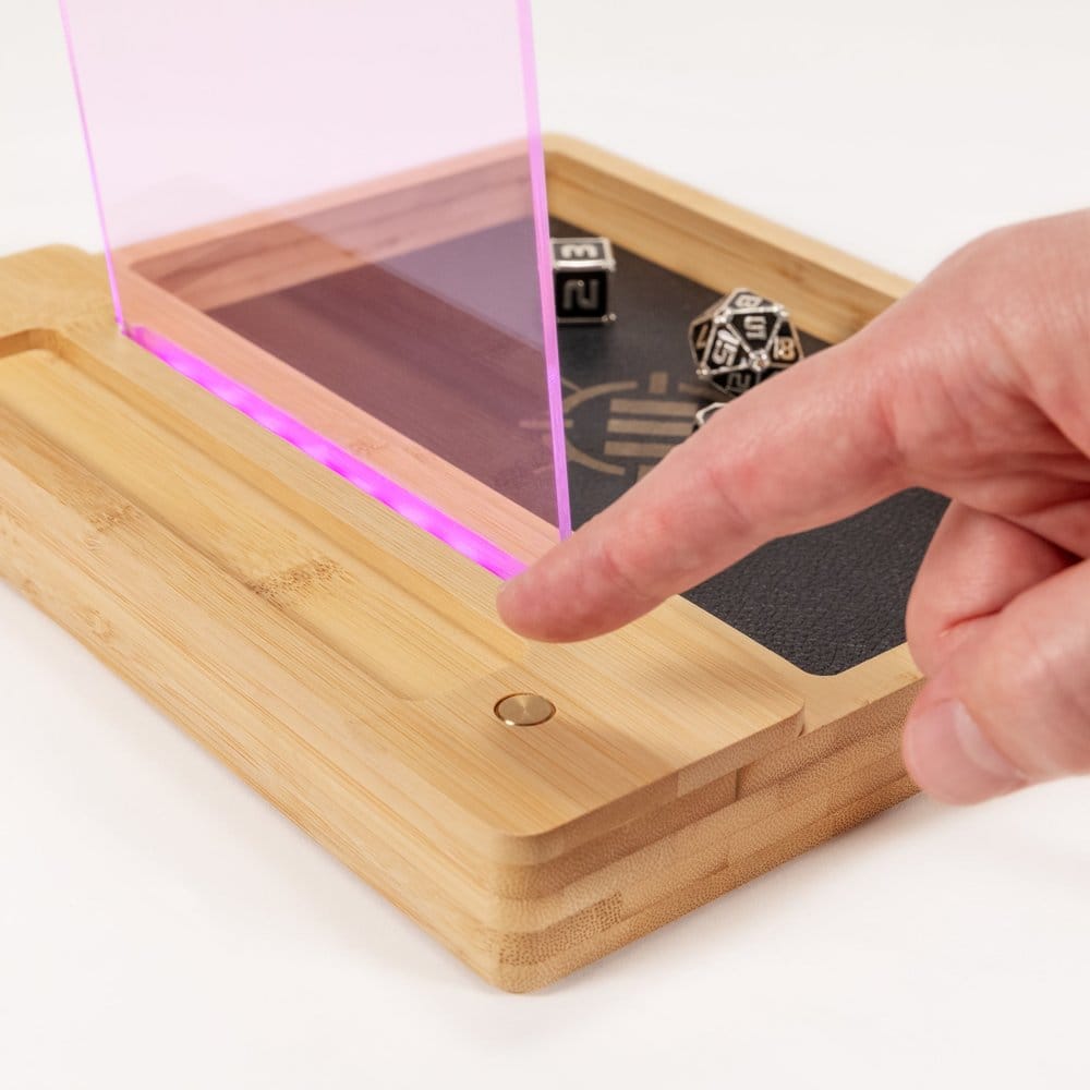Enhance Enhance Tabletop LED Writing Board & Dice Tray Clear | Makochan