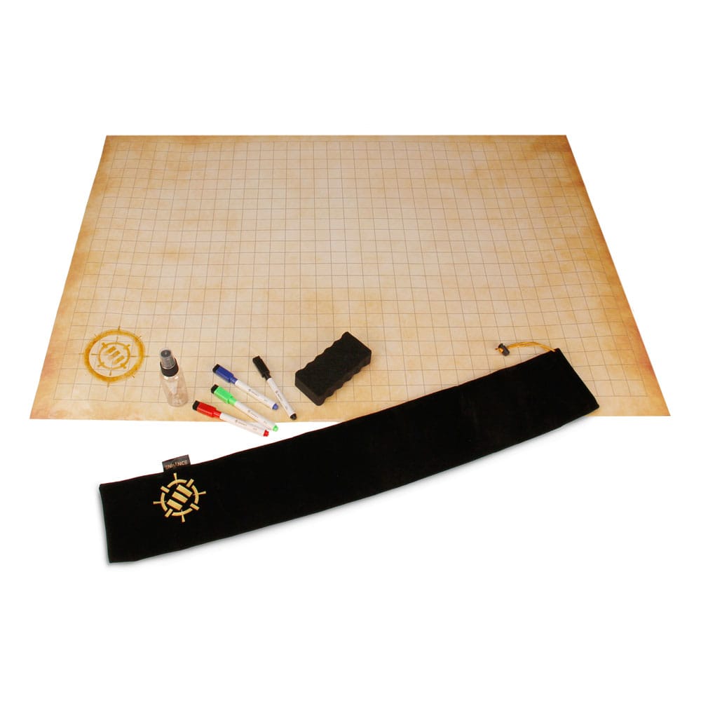 Enhance Enhance RPG Series Grid Mat Kampagnen-Kit Parchment | Makochan