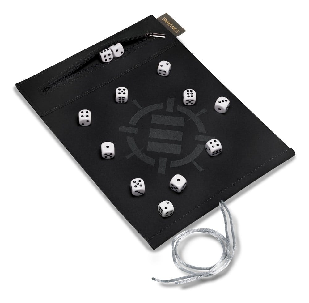 Enhance Enhance Tabletop Accessories Roll on a Scroll Dice and Rolling Mat White | Makochan