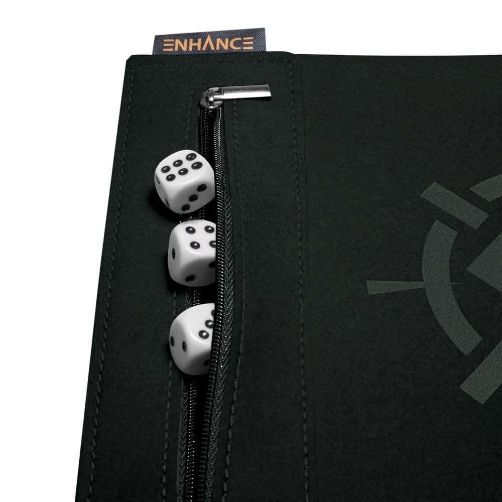 Enhance Enhance Tabletop Accessories Roll on a Scroll Dice and Rolling Mat White | Makochan