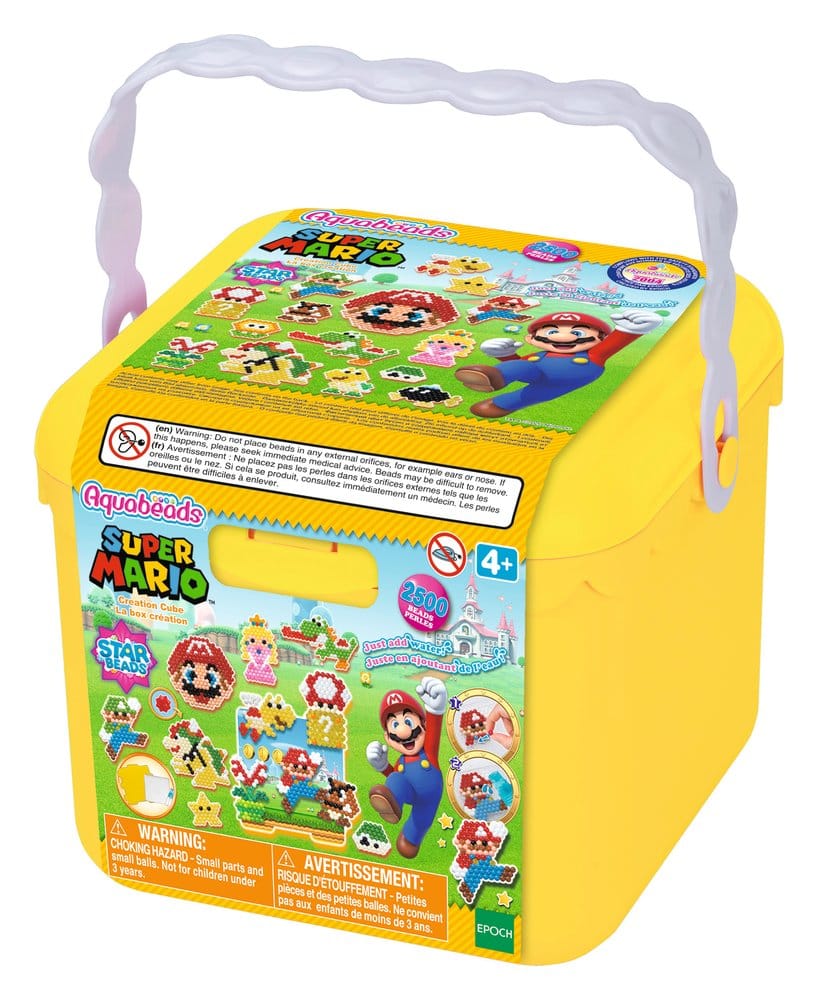 Epoch Toys Aquabeads Creation Cube Playset Super Mario | Makochan