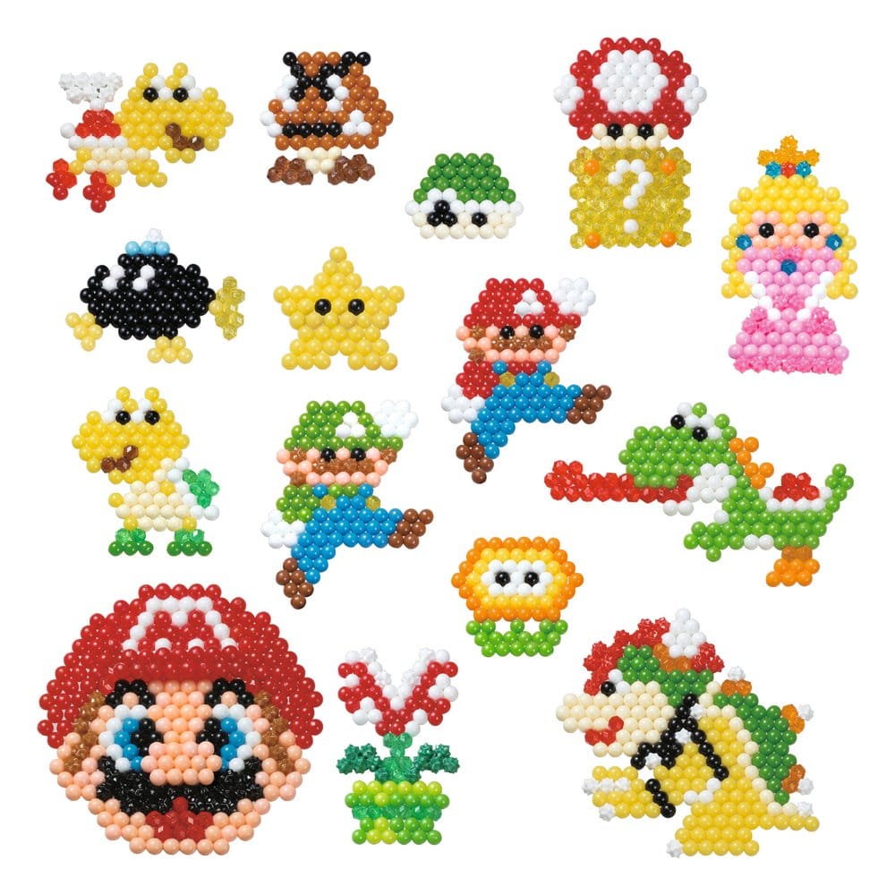 Epoch Toys Aquabeads Creation Cube Playset Super Mario | Makochan