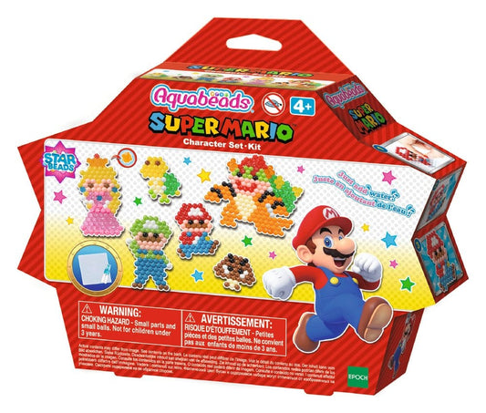 Epoch Toys Aquabeads Star Beads Set Super Mario | Makochan
