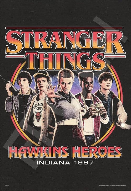 Epoch Toys Stranger Things 1000-piece puzzle Hawkins Heroes | Makochan