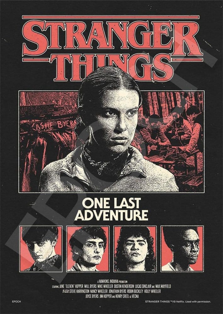 Epoch Toys Stranger Things 500-piece puzzle One Last Adventure | Makochan