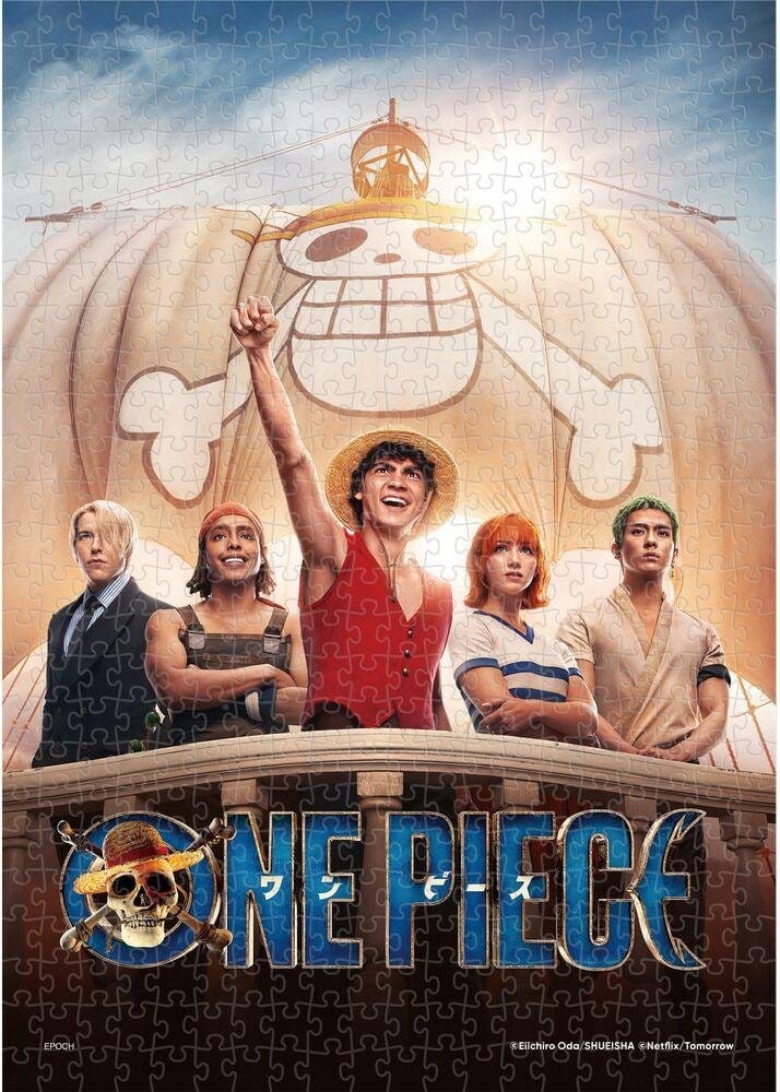 Epoch Toys One Piece 500-piece puzzle Straw Hats Crew | Makochan