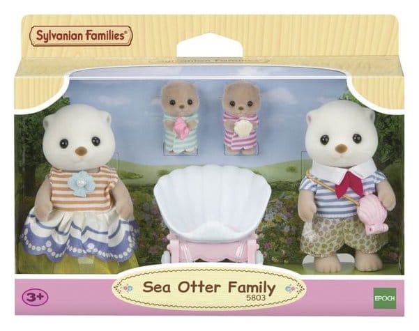 Epoch Toys Sylvanian Families: Sea Otter Family Set | Makochan
