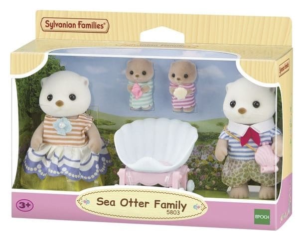 Epoch Toys Sylvanian Families: Sea Otter Family Set | Makochan