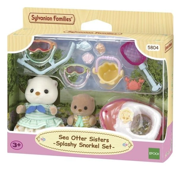 Epoch Toys Sylvanian Families Sea Otter Snorkel Playset | Makochan