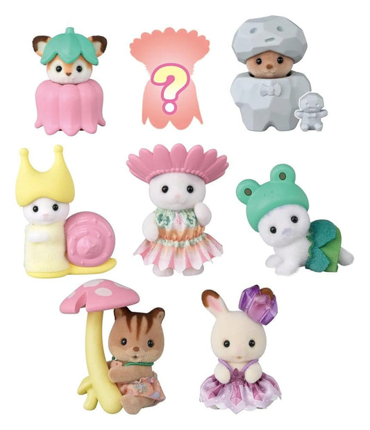 Epoch Toys Sylvanian Families Mini-figures Forest Fairy Baby Friends Surprise Bag 5 cm Display (16) | Makochan