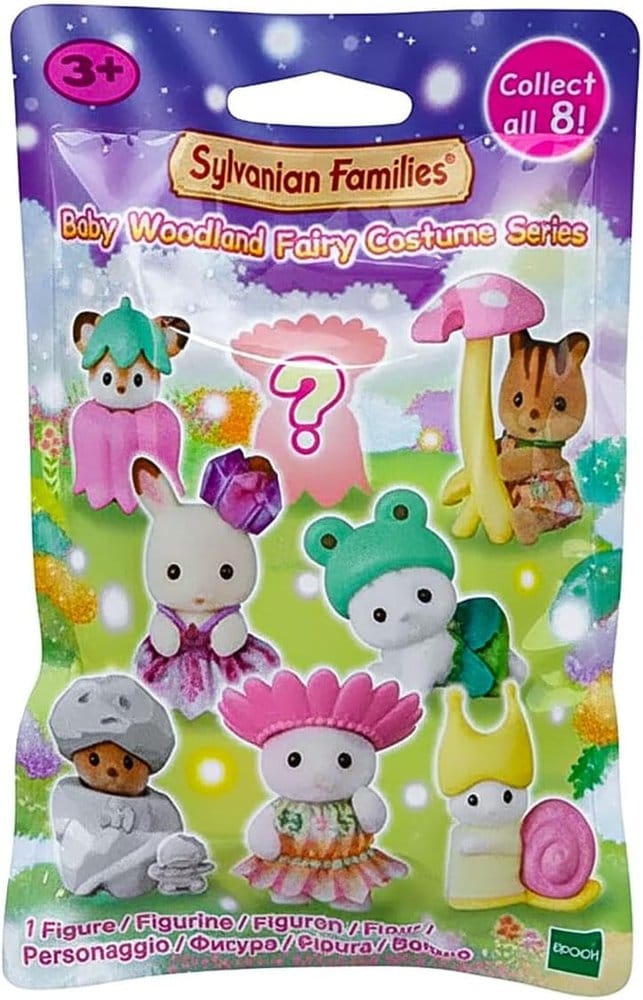 Epoch Toys Sylvanian Families Mini-figures Forest Fairy Baby Friends Surprise Bag 5 cm Display (16) | Makochan