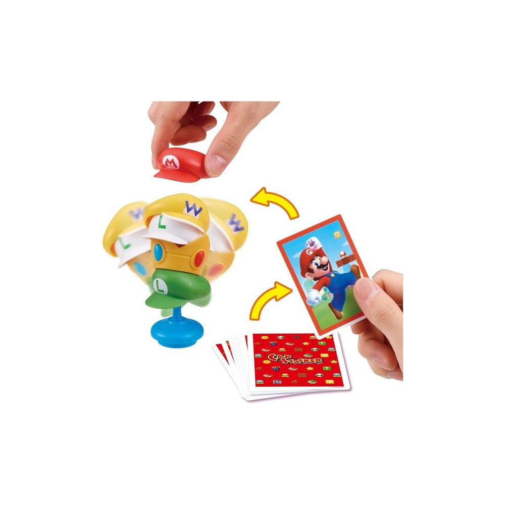Epoch Toys Super Mario game Cap Stacker | Makochan